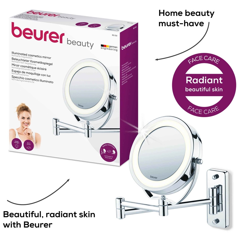 Gương Trang Điểm Có Đèn Beurer BS59