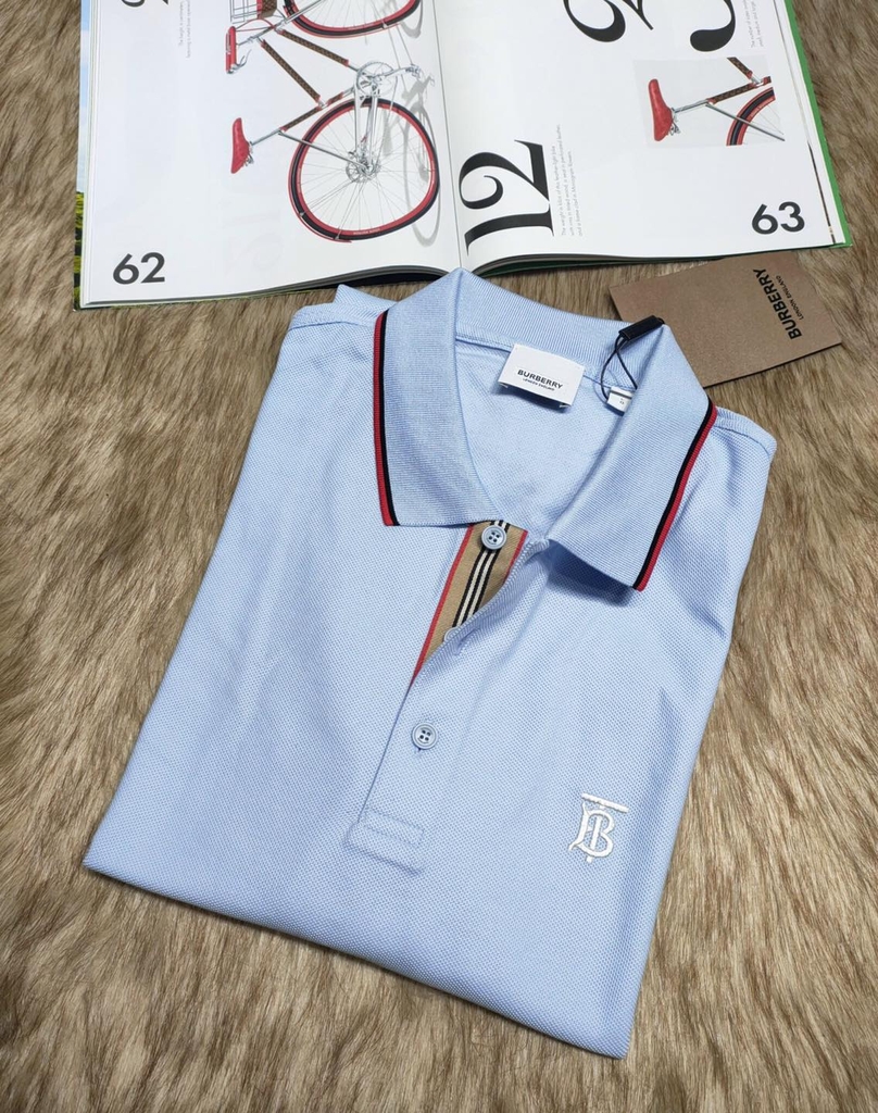 Polo nam Burberry TB dài tay