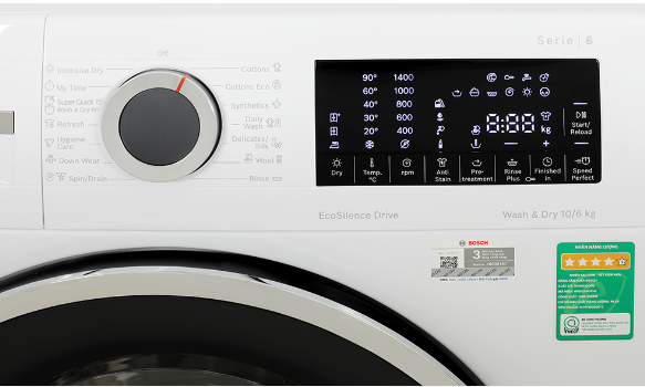 Máy giặt kết hợp sấy Bosch WNA254U0SG
