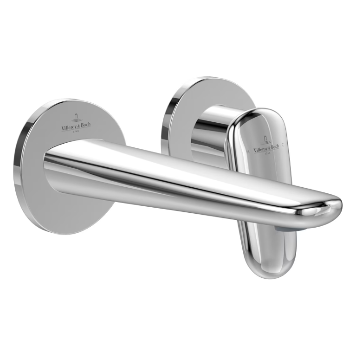 Vòi Lavabo Âm Tường Villeroy & Boch Antao Two-Hole Single-Lever Basin Mixer Tap , Chrome