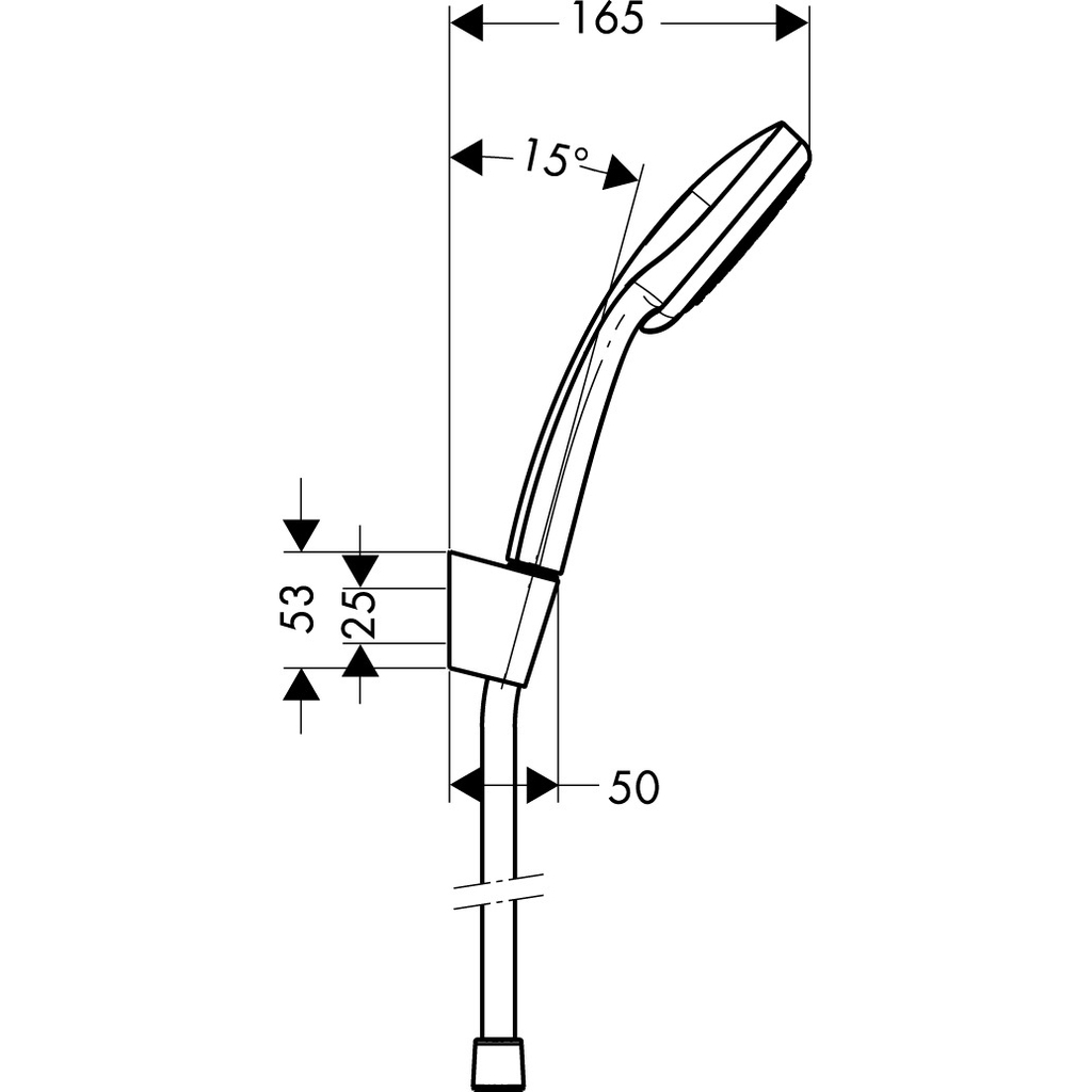 Sen tay Hansgrohe Croma 100 Vario 27592000