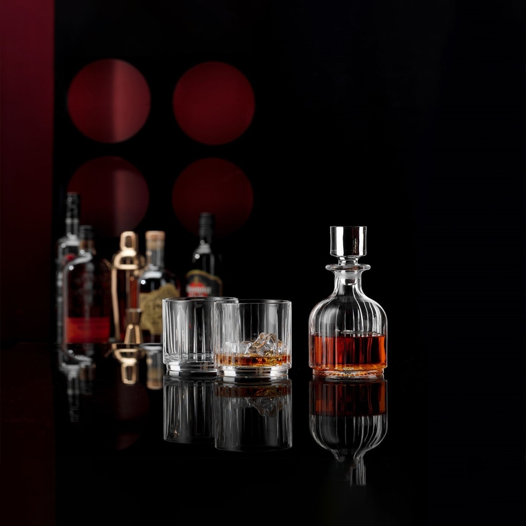 Set 1 bình 2 cốc chồng nhau whisky Bohemia Bar Selection Deluxe