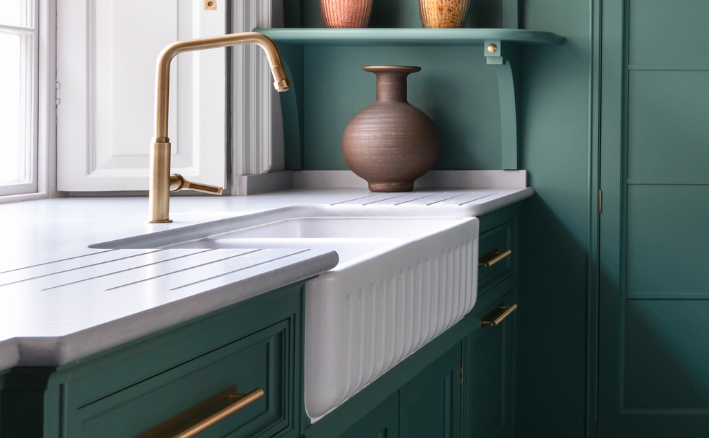 Chậu rửa bát sứ Anh quốc Shaws of Darwen Ribchester 80 cm