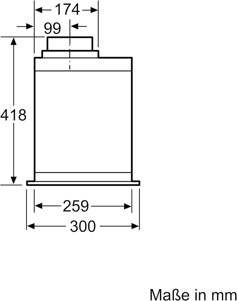 Hút mùi âm tủ Siemens LB78574 iQ500