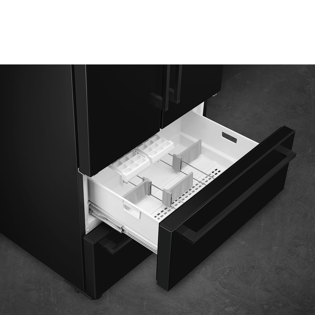 Tủ lạnh 4 ngăn Smeg FQ55FNDF Black
