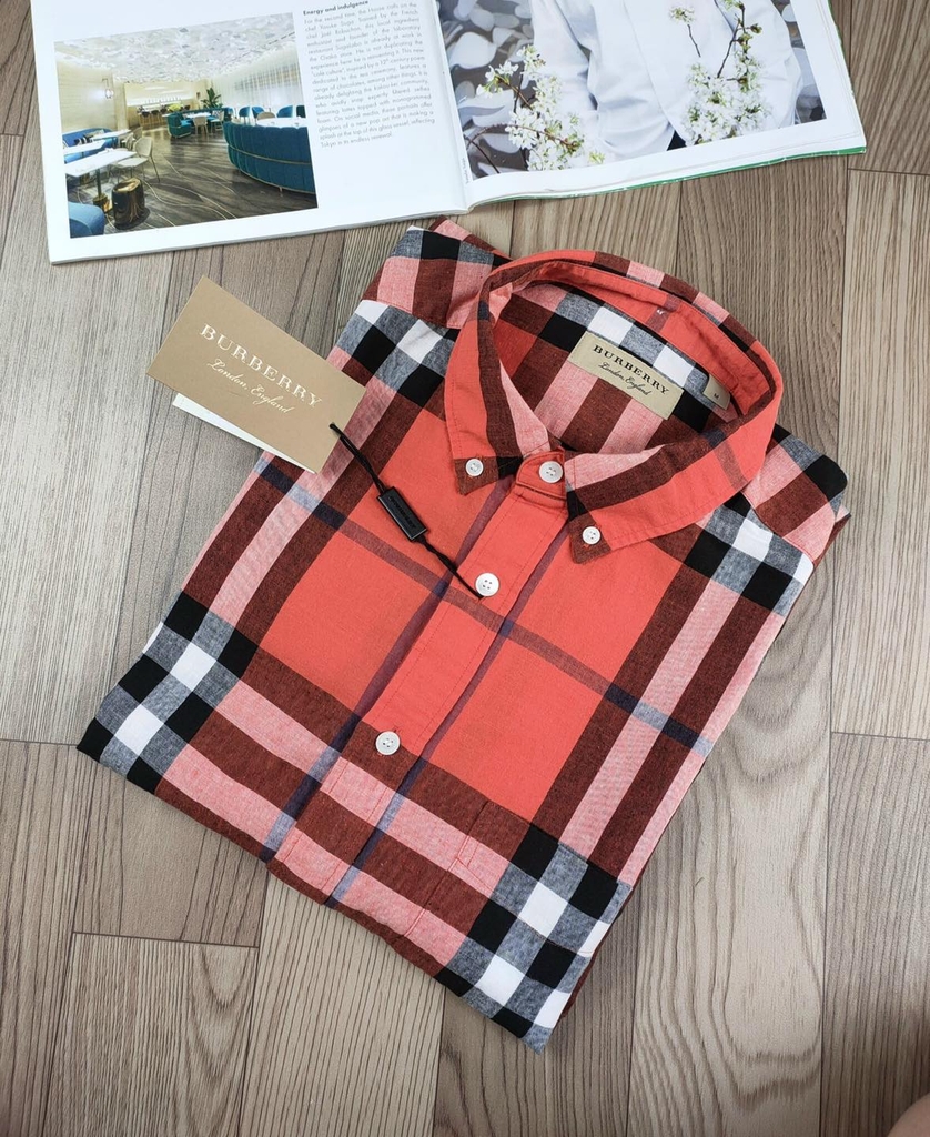 Mua Áo Sơ Mi Nam Burberry Màu Xanh Blue Size XS  Burberry  Mua tại Vua  Hàng Hiệu h057668