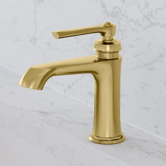 Vòi lavabo Steinberg 350 1010 BG Brushed Gold