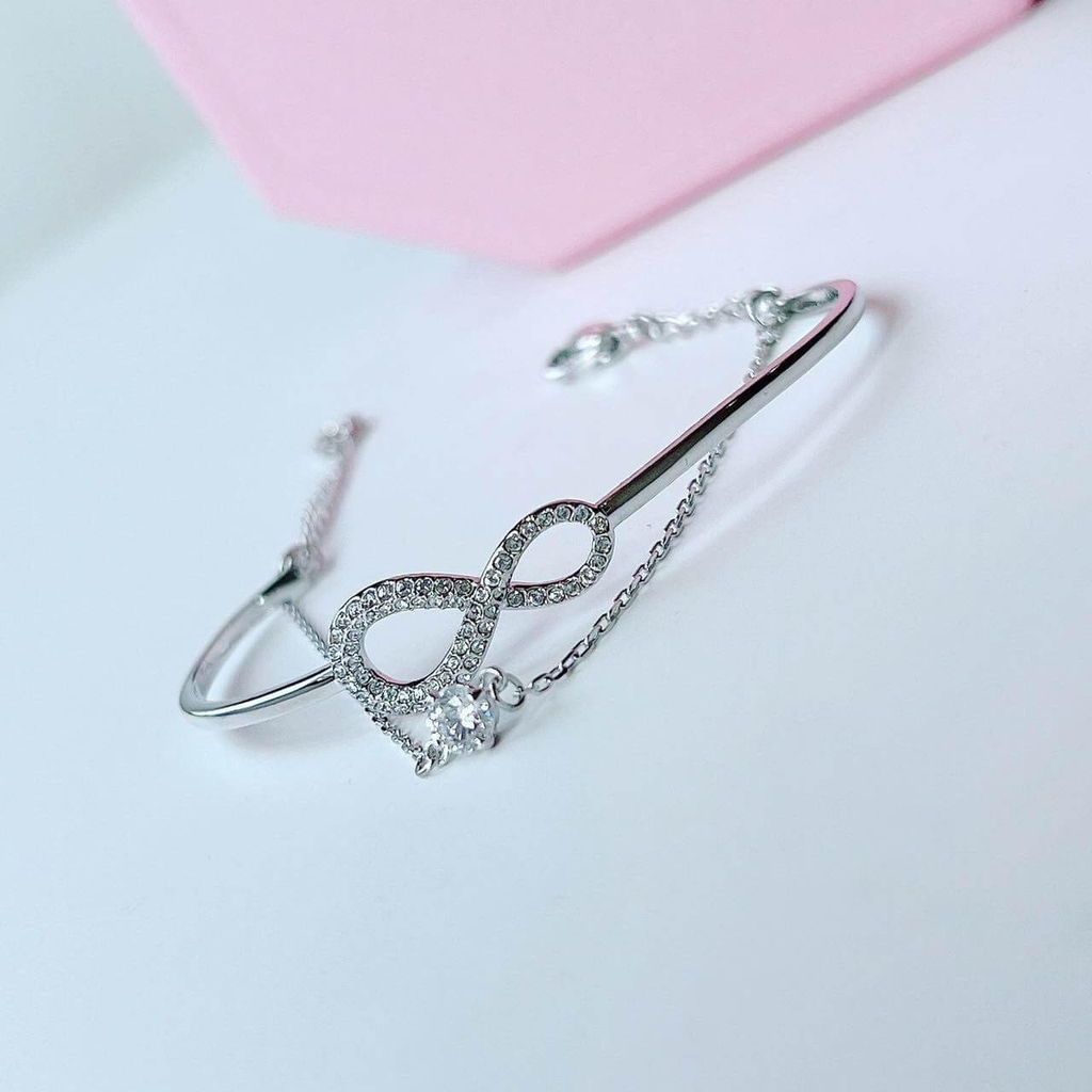 Vòng tay Swarovski Infinity Double