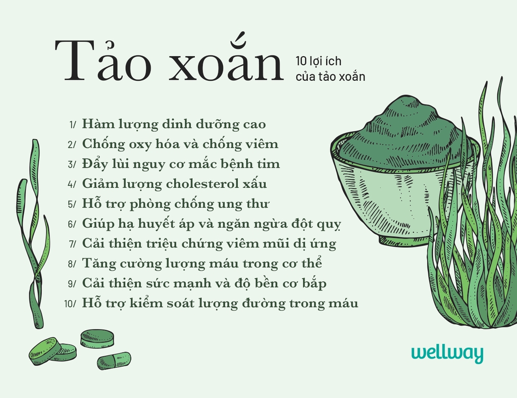 TẢO XOẮN BIO SPIRULINA