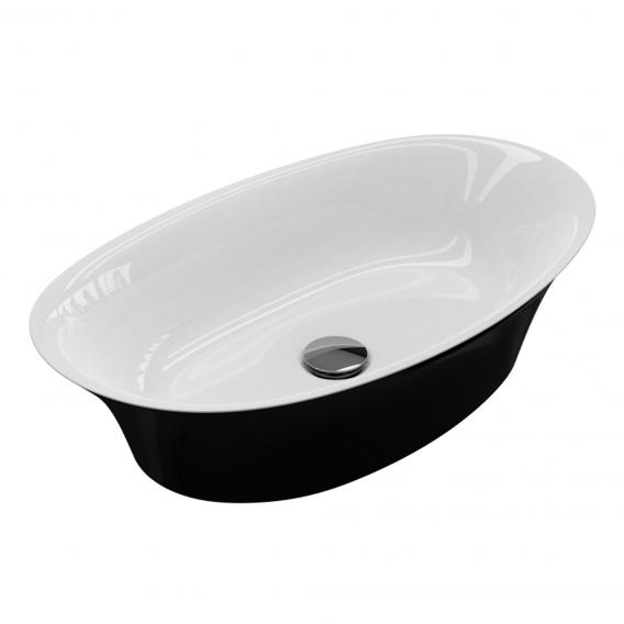 Lavabo đặt bàn Treos Serie 730 - Oval 60cm - Black