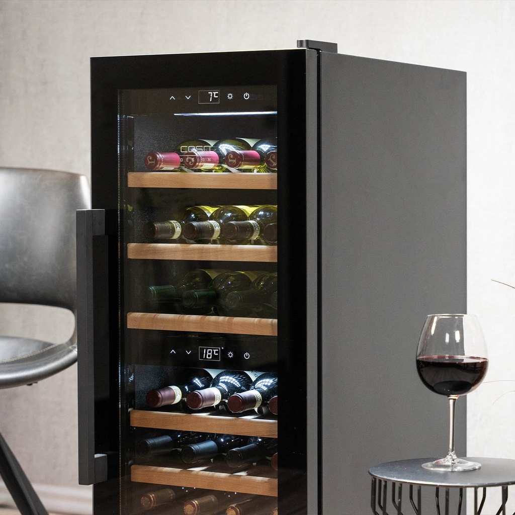 Tủ Bảo Quản Rượu Vang Caso WineExclusive 38 Smart