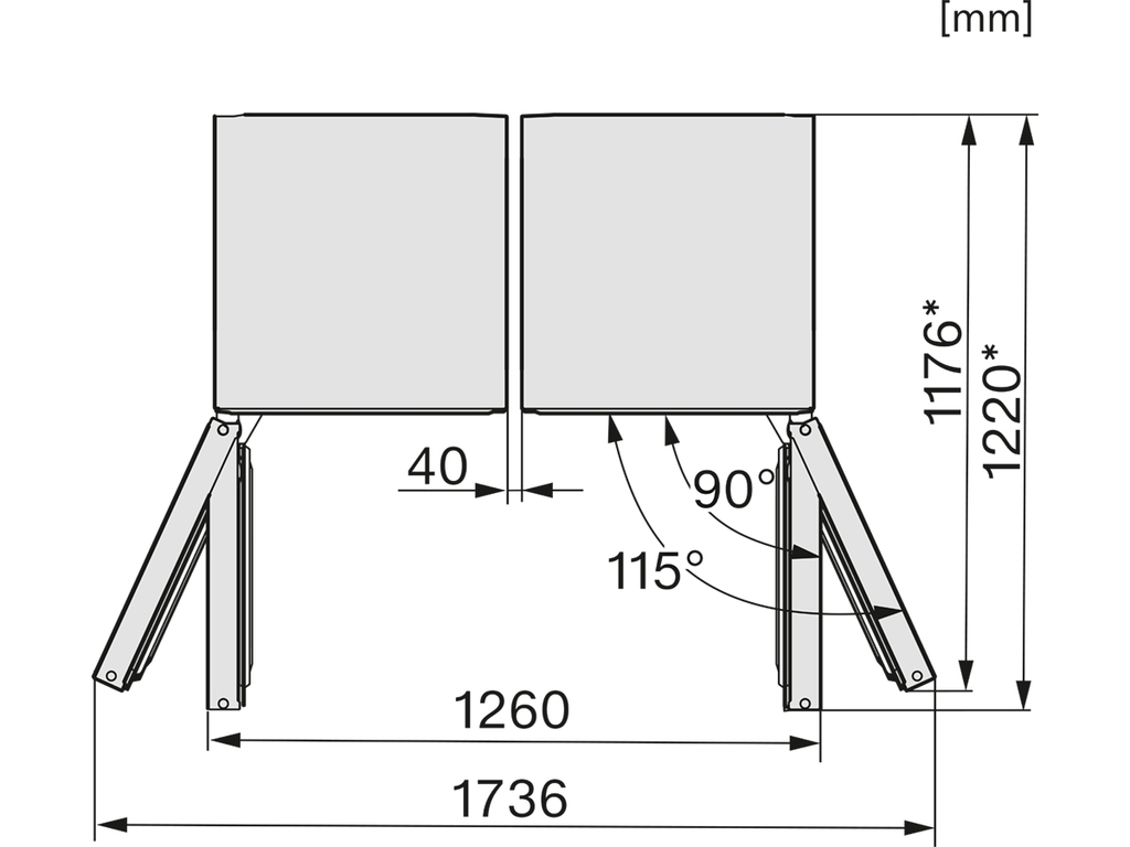 Tủ đông độc lập Miele FNS 4882 D
