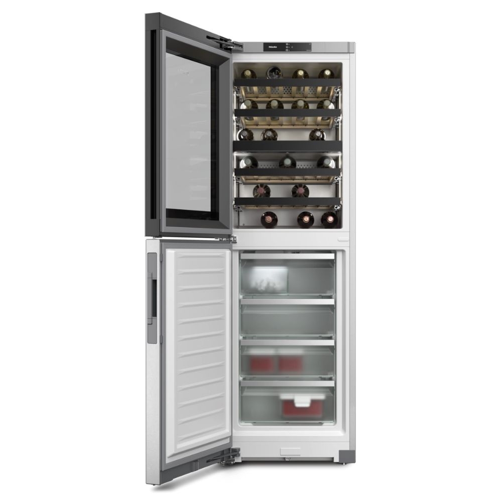 Tủ đông kết hợp tủ rượu Miele KWNS 4784 DE