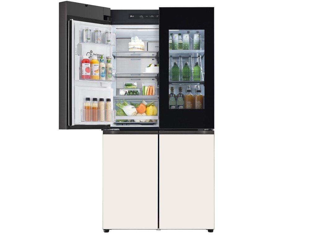 Tủ lạnh Side by Side LG Dios W822GBB452 820L - Màu Be/Be