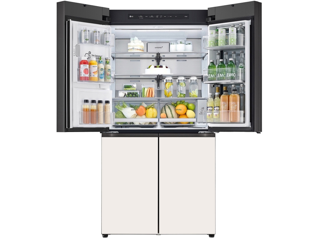 Tủ lạnh Side by Side LG Dios W822GBB452 820L - Màu Be/Be