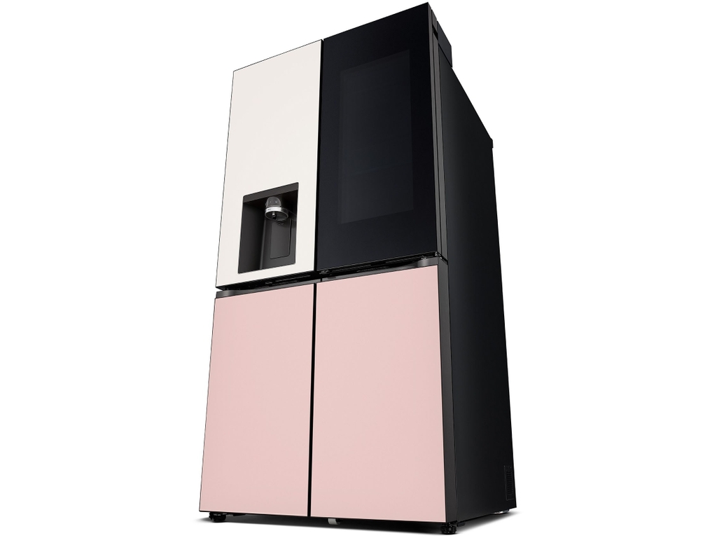 Tủ lạnh Side by Side LG Dios W822GBP452S 820L - Màu Be-Hồng