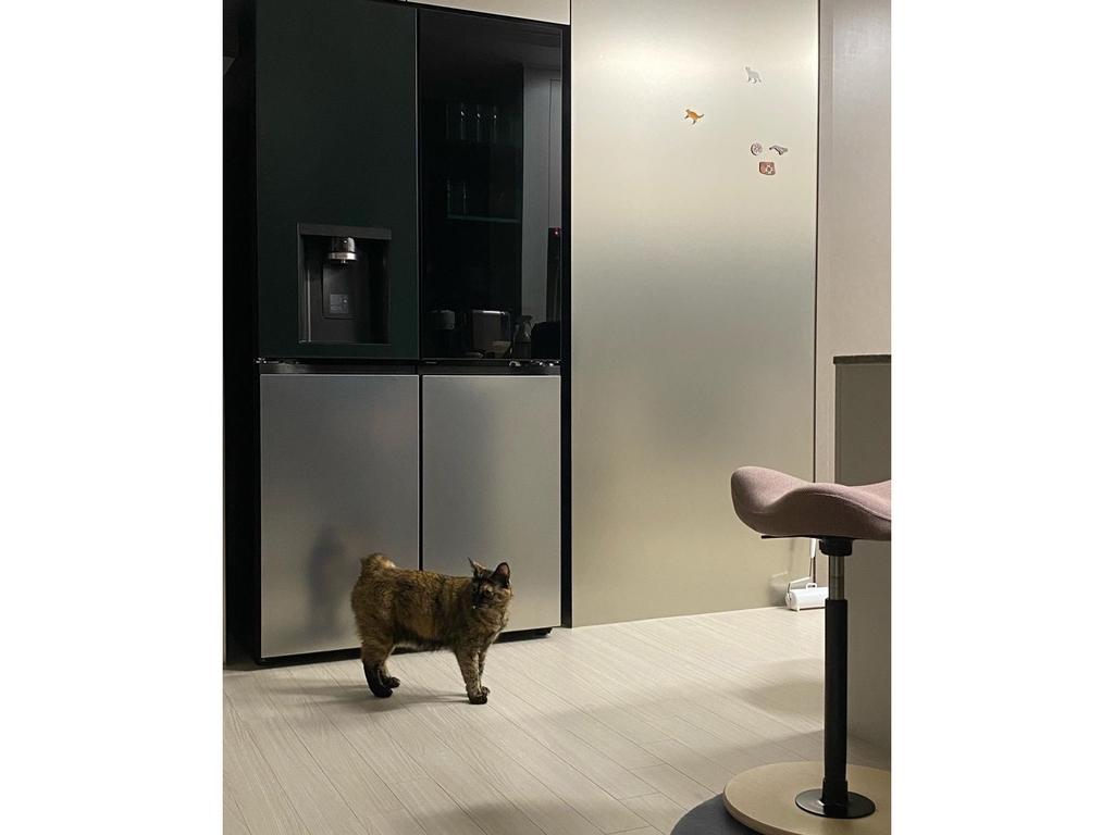 Tủ lạnh Side by Side LG Dios W822SGS452 820L - Màu Xanh rêu/Bạc