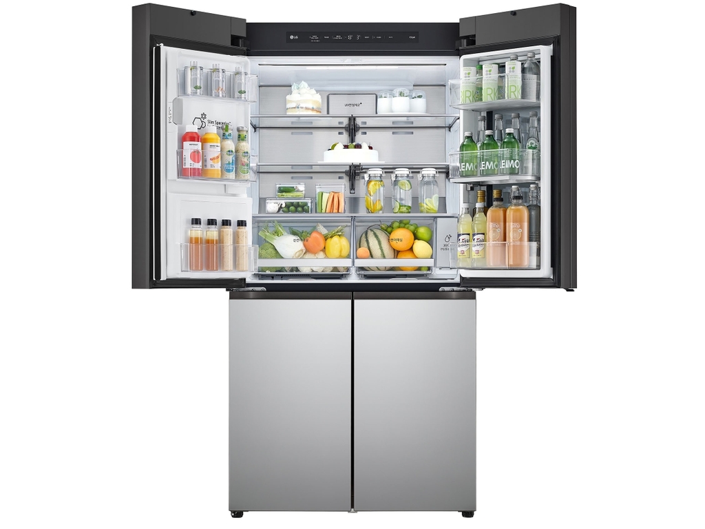 Tủ lạnh Side by Side LG Dios W822SGS452 820L - Màu Xanh rêu/Bạc
