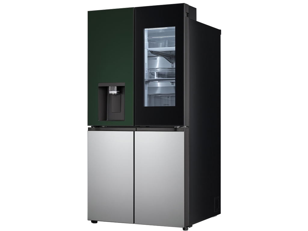 Tủ lạnh Side by Side LG Dios W822SGS452 820L - Màu Xanh rêu/Bạc