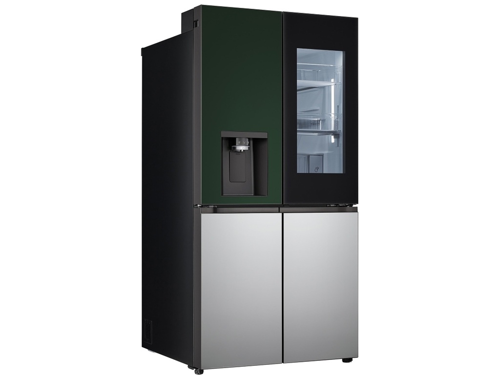 Tủ lạnh Side by Side LG Dios W822SGS452 820L - Màu Xanh rêu/Bạc