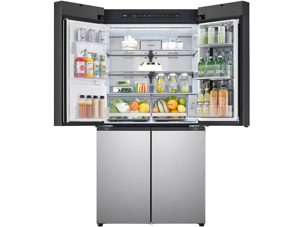 Tủ lạnh Side by Side LG Dios W822SMS452 820L - Màu Xám/Bạc