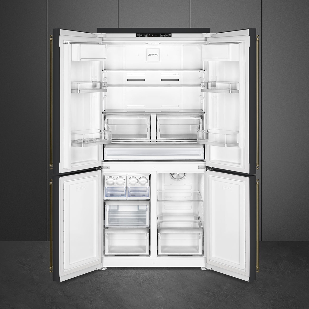 Tủ lạnh 4 ngăn Smeg FQ60CAO5 màu than Anthrazit
