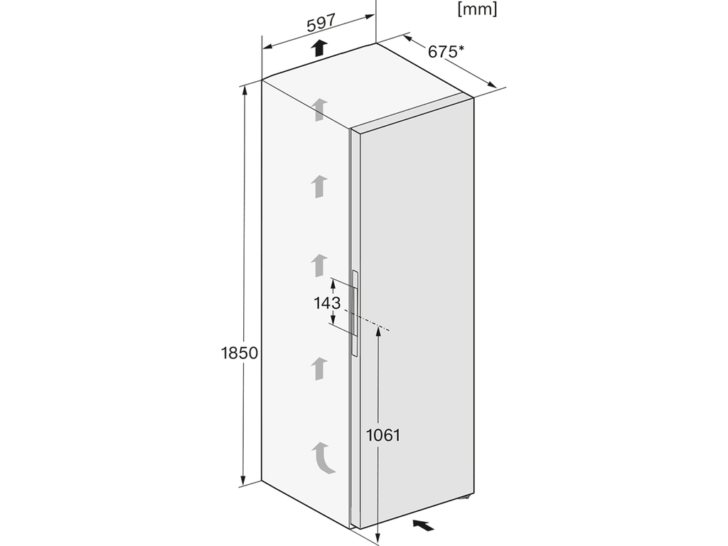 Tủ mát độc lập Miele KS 4887 DD