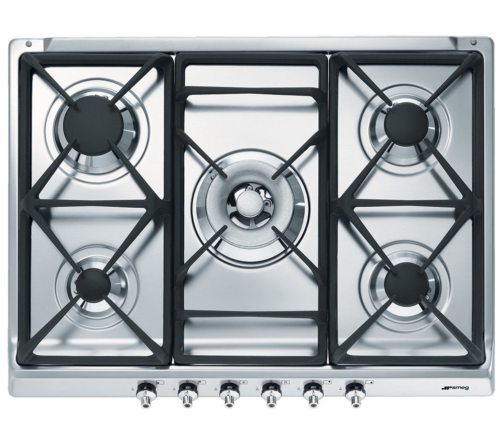 Bếp Gas Âm 5 Vùng Nấu Smeg SRV876AO