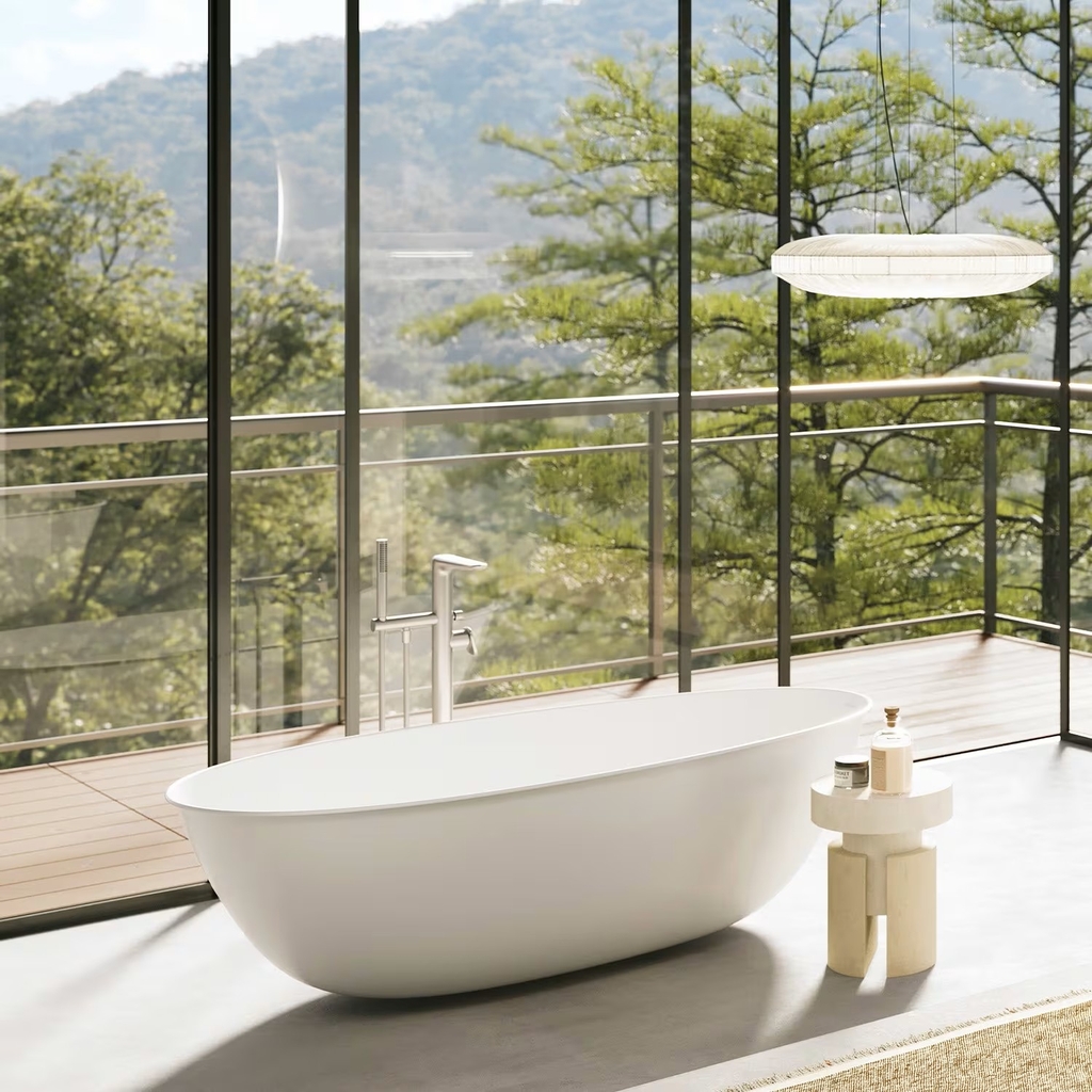 Vòi bồn tắm Villeroy & Boch Antao Single-Lever Bathtub Faucet, Chrome