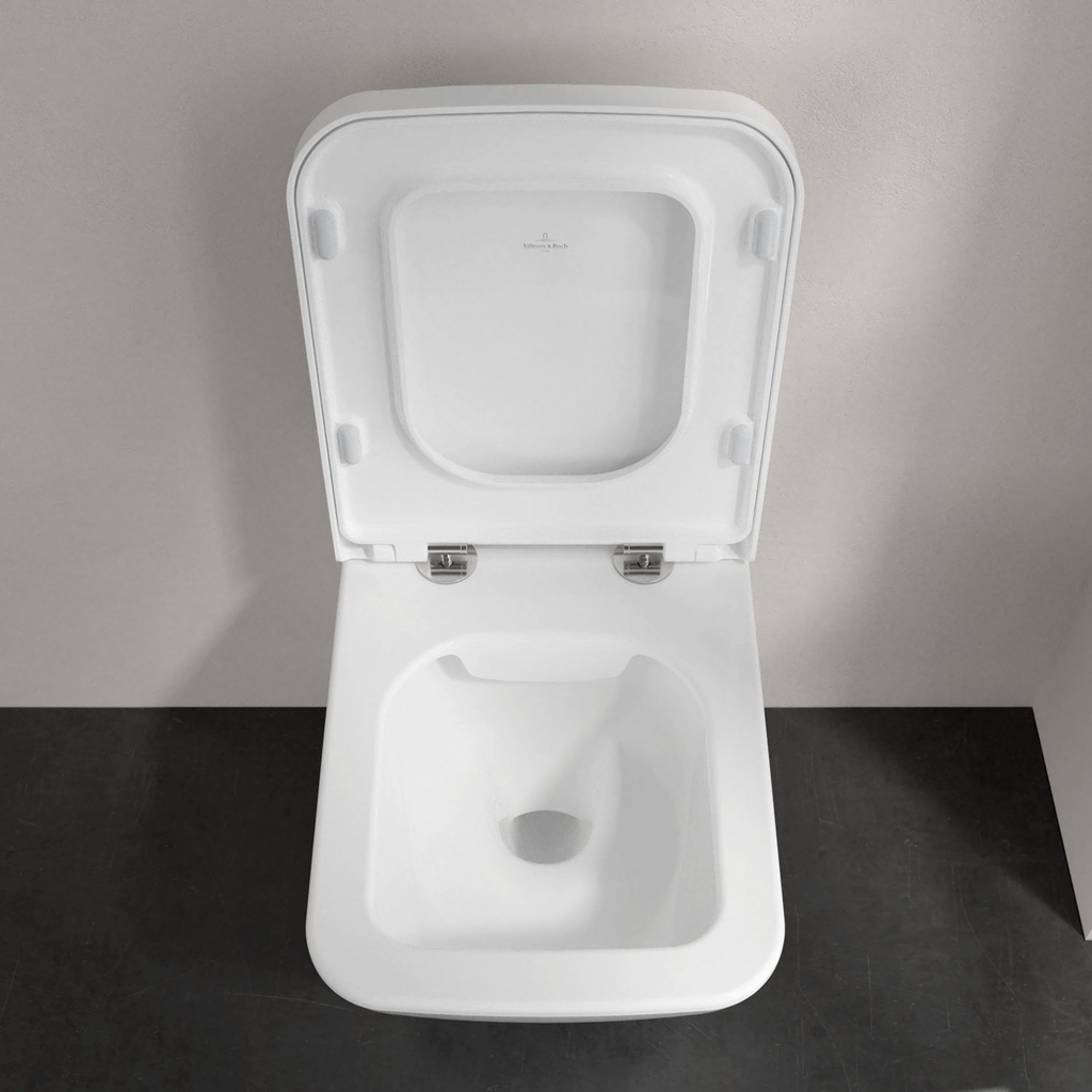 Bồn cầu treo tường kèm nắp Villeroy & Boch Finionn 466R0R1 + nắp 9M88S1R1