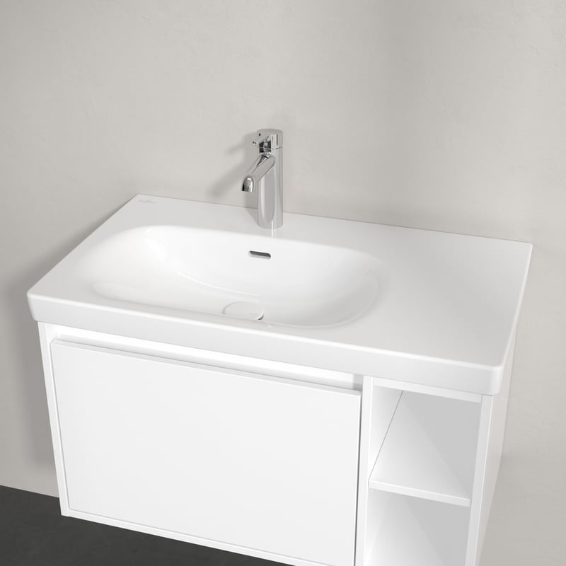 Lavabo treo tường Villeroy & Boch Skyla, màu trắng .
