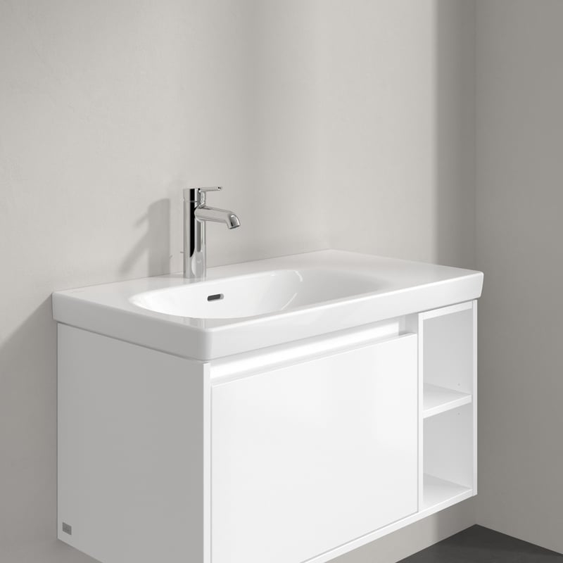 Lavabo treo tường Villeroy & Boch Skyla, màu trắng .