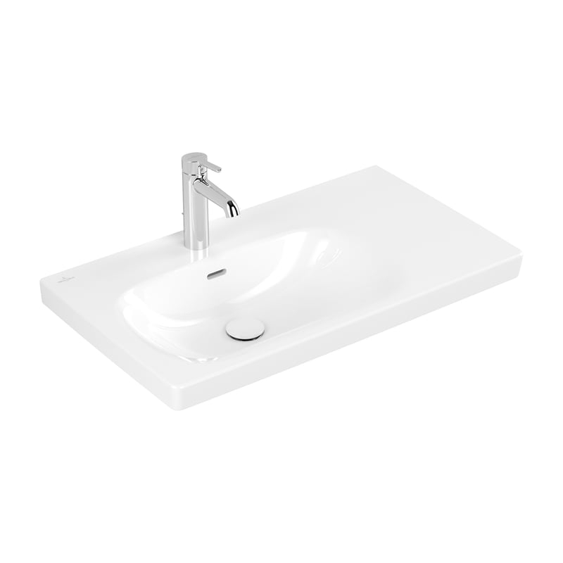 Lavabo treo tường Villeroy & Boch Skyla, màu trắng .