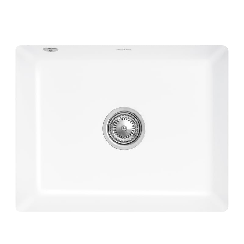 Chậu rửa bát Villeroy & Boch Subway 60 SU Küchenspüle weiß alpin hochglanz