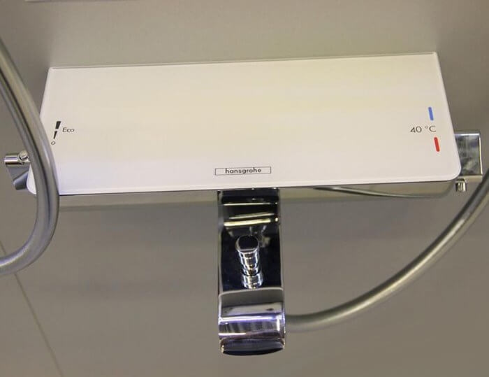 Vòi bồn tắm gắn tường Hansgrohe Ecostat Select Thermostat chrom 13141000