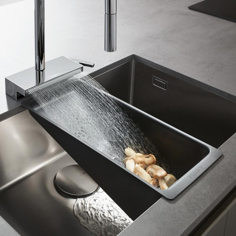 Vòi rửa bát Aquno Select Hansgrohe M81 chrom