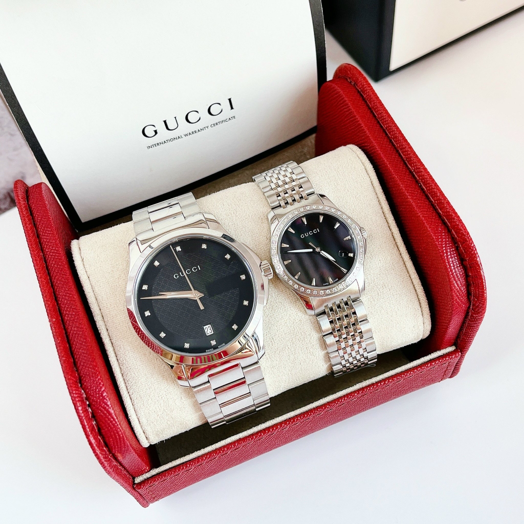 Đồng hồ cặp Gucci G-Timeless