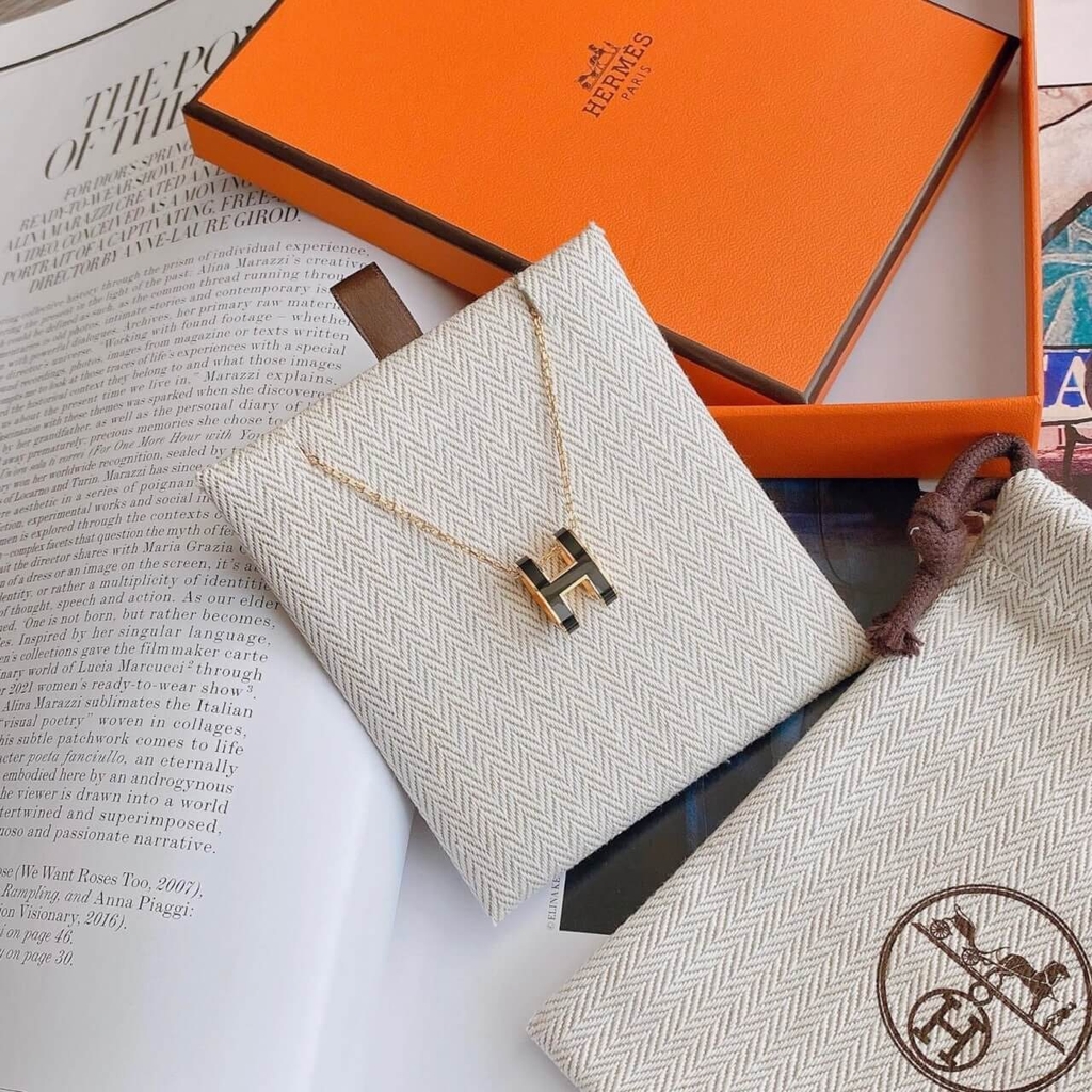 Vòng cổ Hermes Pop H Pedant