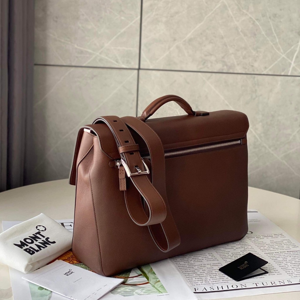 Cặp nam MontBIanc Briefcase Single Gusset