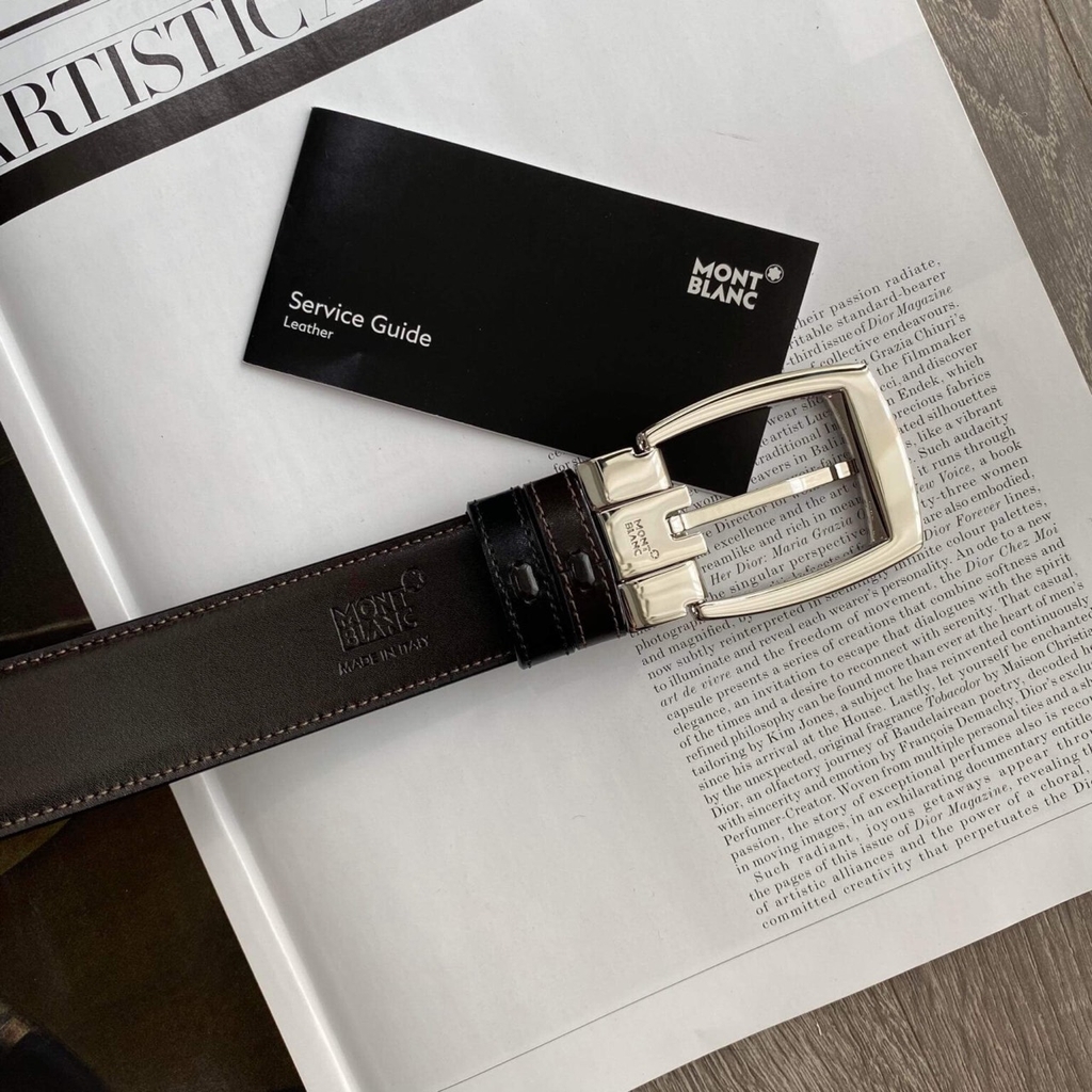 Belt Montblanc 2 mặt