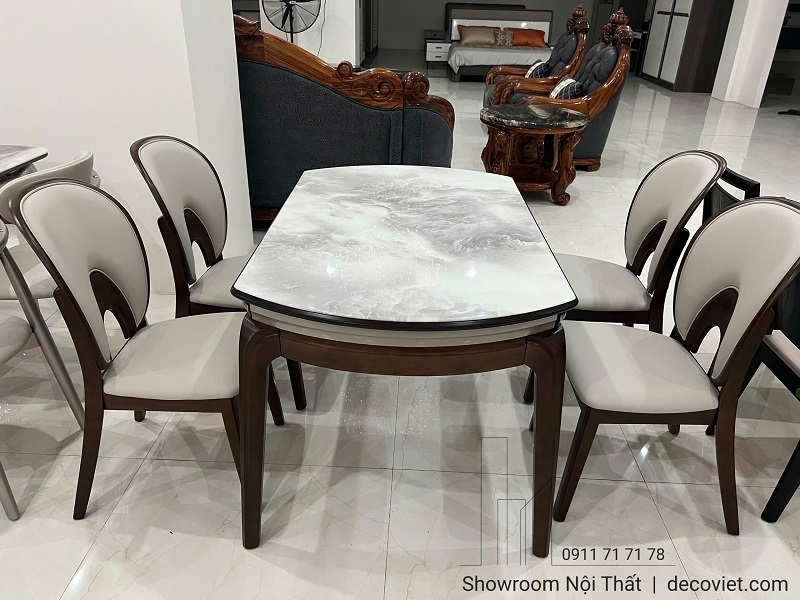 Bàn Ăn Tròn Gấp Gọn 2672S