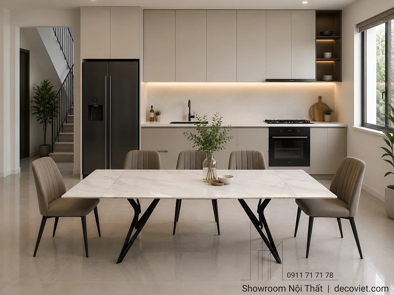 Bàn Ăn Thông Minh Mở Rộng 2m3 2955S