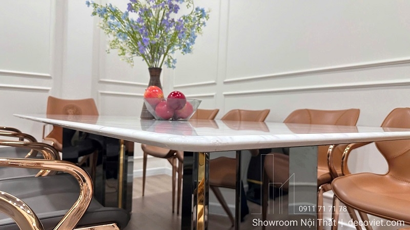 Bàn Ăn 10 Ghế 2m2 Nhập Khẩu 2851S