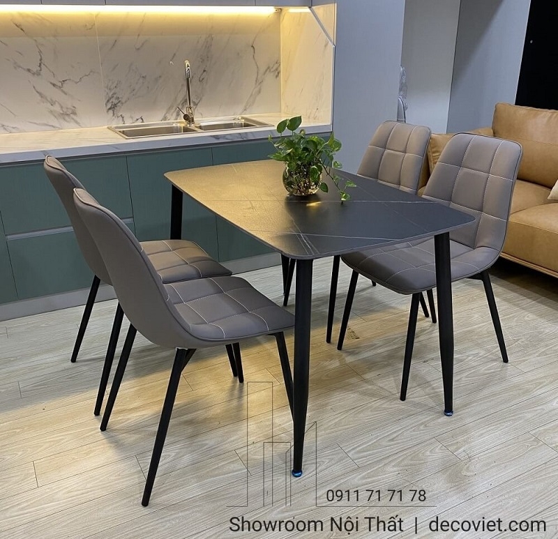 Bộ Bàn Ăn 4 Ghế Giá Rẻ 1166S