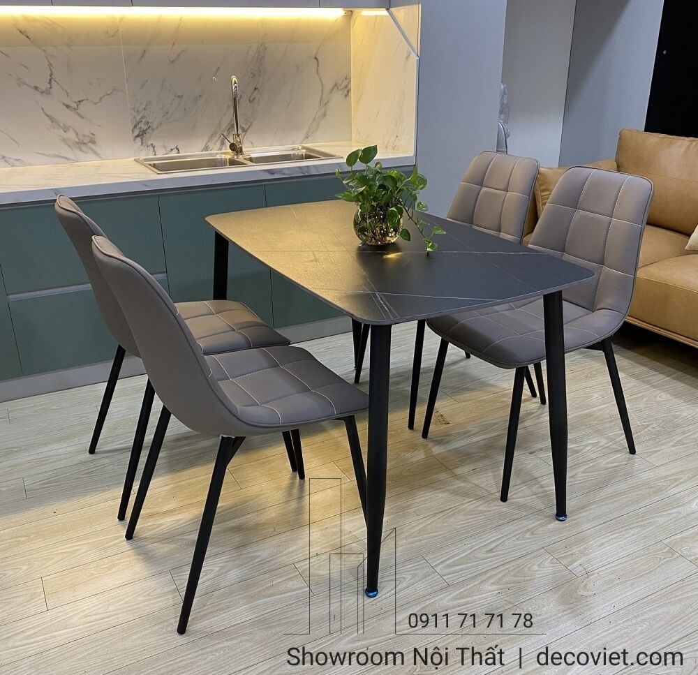 Bộ Bàn Ăn 4 Ghế Giá Rẻ 1247S