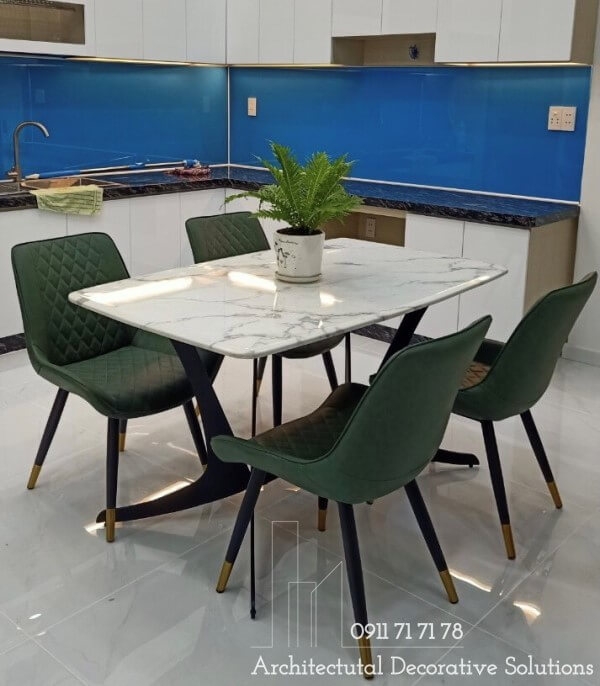 Bàn Ăn 4 Ghế Mặt Đá 832S