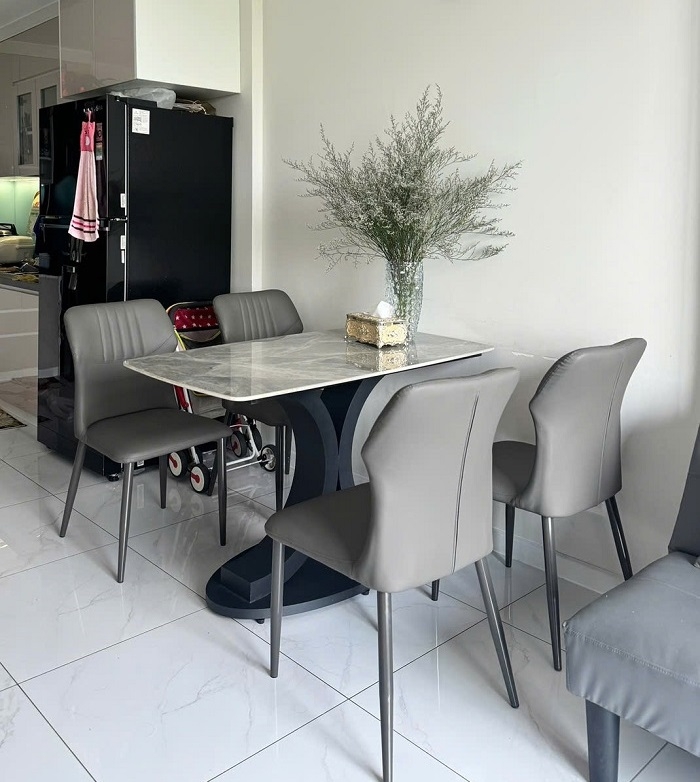 Bàn Ăn 4 Ghế Hiện Đại Giá Rẻ 2515S