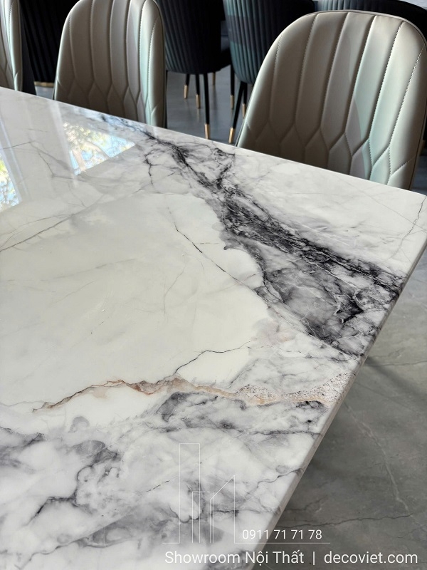 Bàn Ăn 6 Ghế Mặt Đá Hiện Đại 2856S