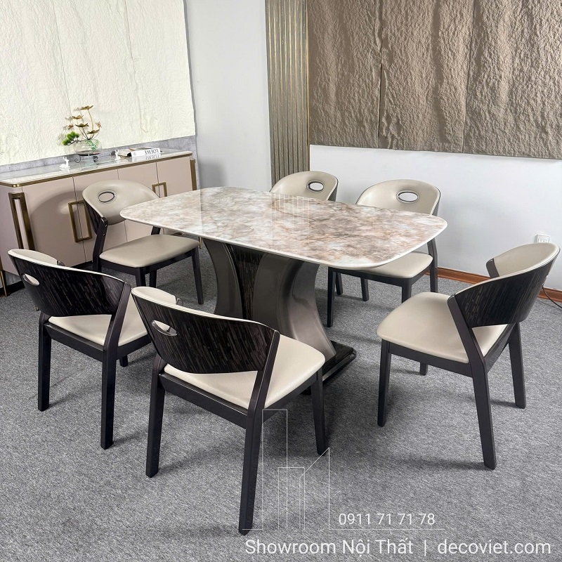 Bàn Ăn 6 Ghế Nhập Khẩu 3037S