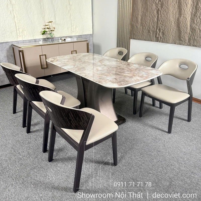 Bàn Ăn 6 Ghế Nhập Khẩu 3037S
